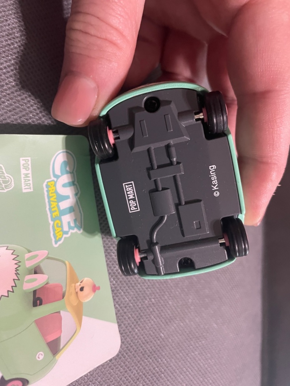 AUTHENTIC - PopMart - Cute Private Car - Labubu Mint - Picture 5 of 8